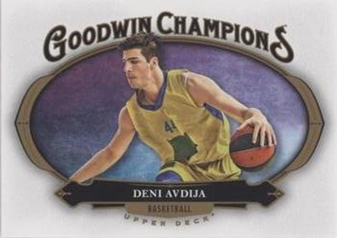 2020 Upper Deck Goodwin Champions Blank Back