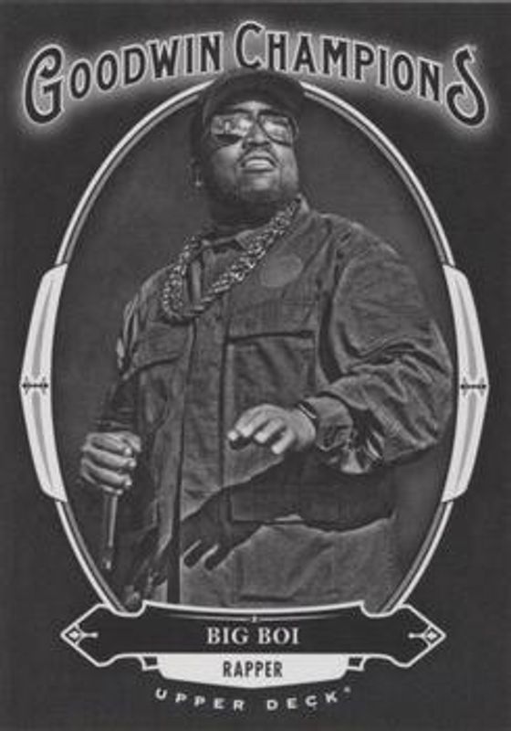 2020 Upper Deck Goodwin Champions #3 Black & White