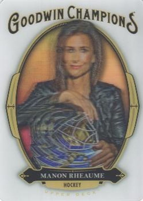 2020 Upper Deck Goodwin Champions #42 3 D Lenticular