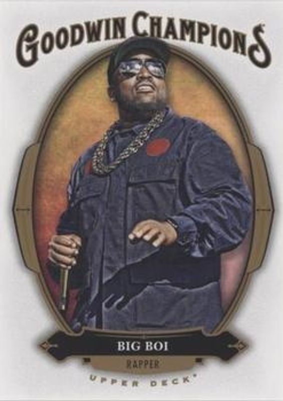 2020 Upper Deck Goodwin Champions Blank Back