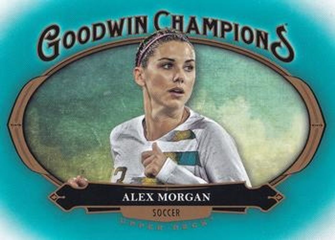 2020 Upper Deck Goodwin Champions #86 Turquoise