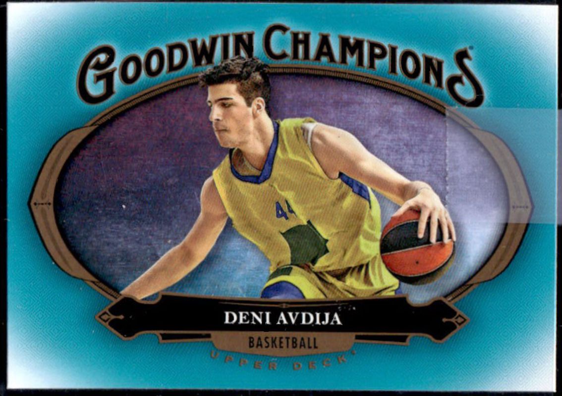 2020 Upper Deck Goodwin Champions #93 Turquoise