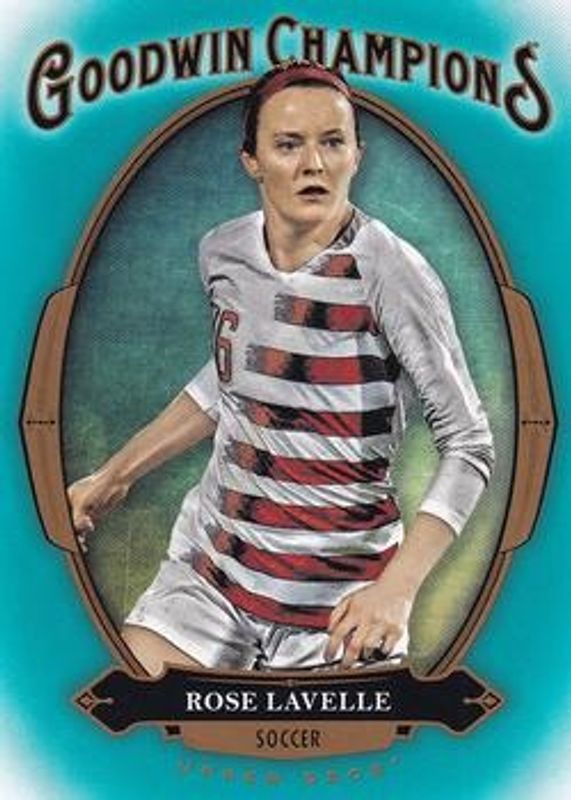 2020 Upper Deck Goodwin Champions #28 Turquoise