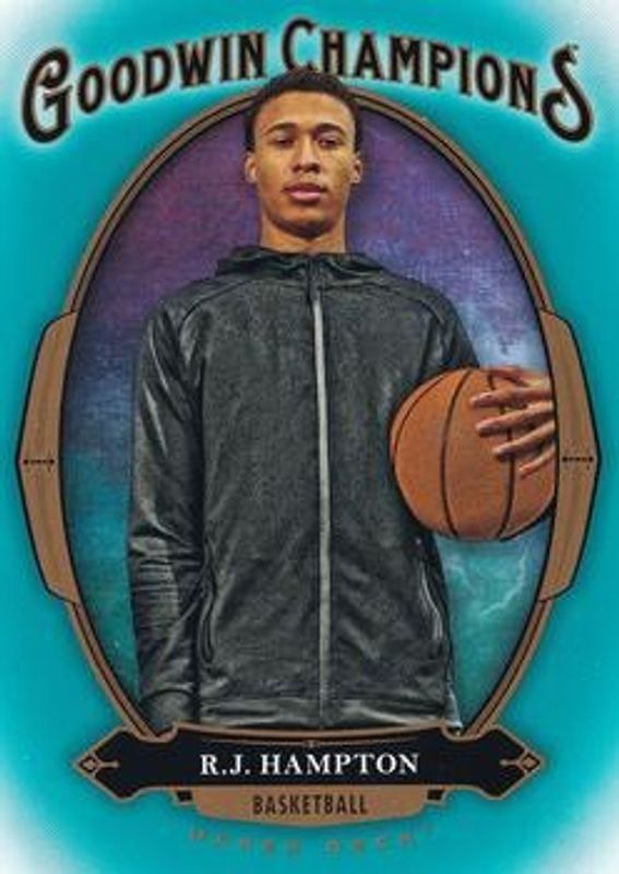 2020 Upper Deck Goodwin Champions #47 Turquoise