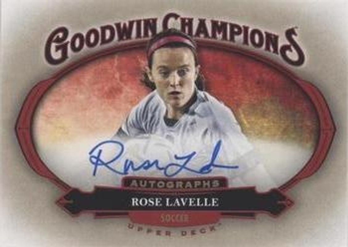 2020 Upper Deck Goodwin Champions #HA-RL Autographs Horizontal