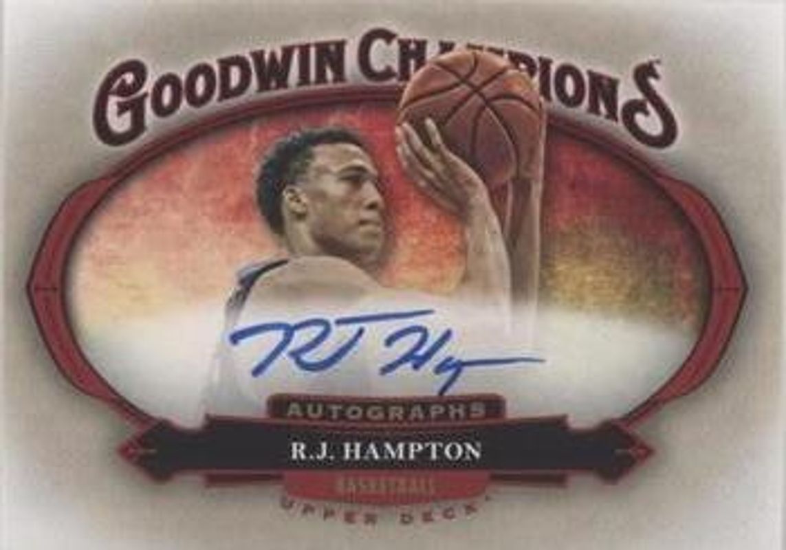 2020 Upper Deck Goodwin Champions #HA-RH Autographs Horizontal