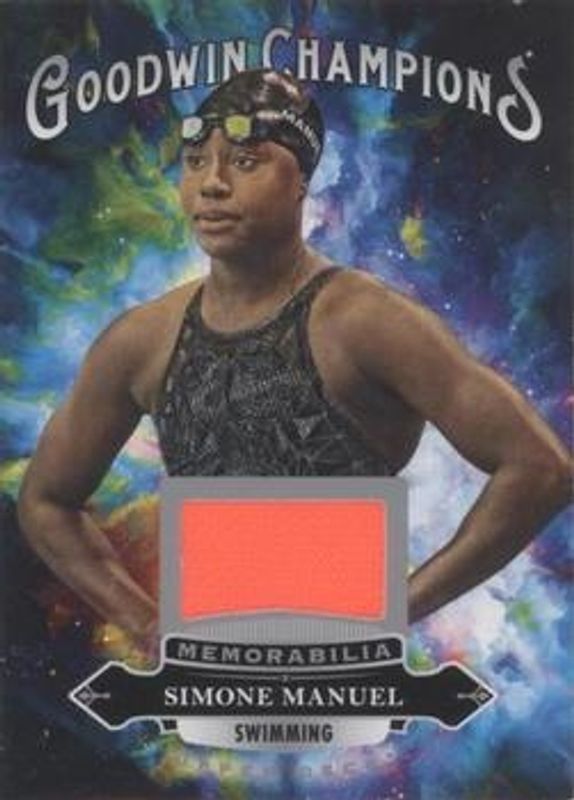 2020 Upper Deck Goodwin Champions #SM-SM Splash of Color Memorabilia