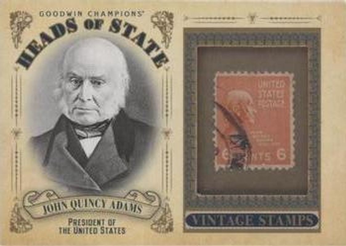 2020 Upper Deck Goodwin Champions #HS-24 Heads of State Stamp Relics