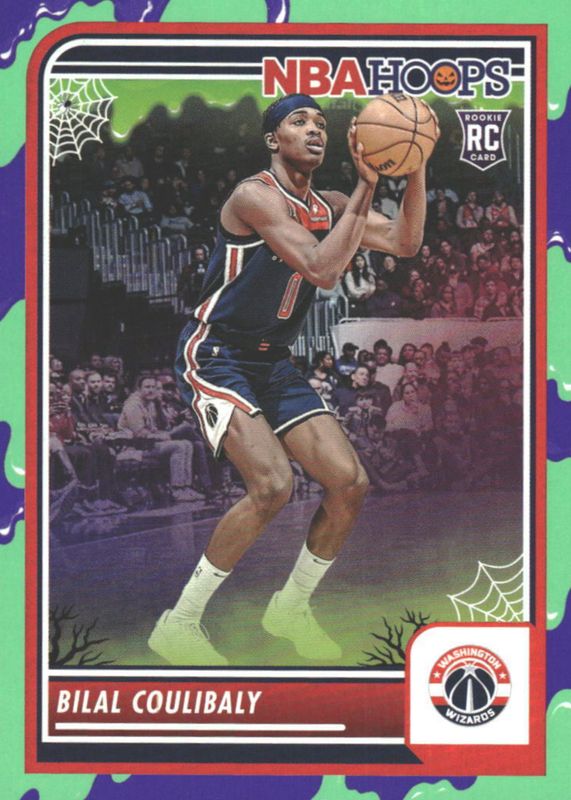 Bilal Coulibaly 2023 Haunted Hoops #175 Slime Rookie RAW