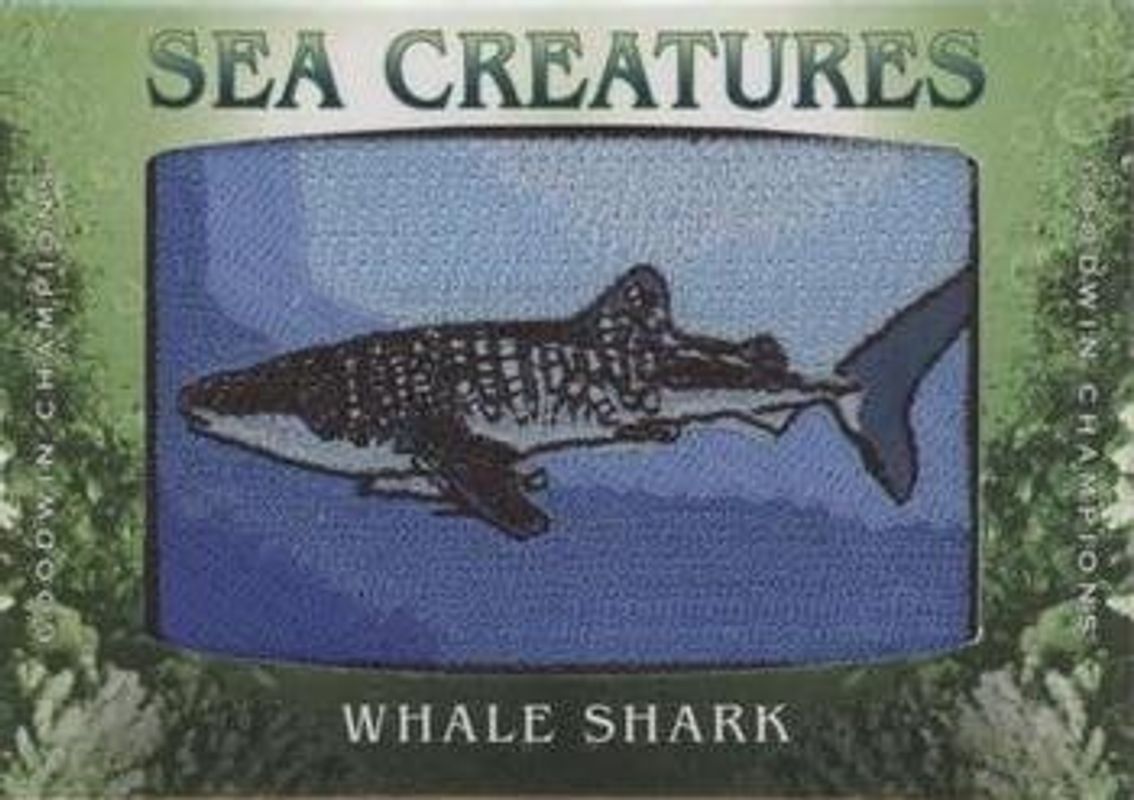 2020 Upper Deck Goodwin Champions #SC-26 Sea Creatures Manufactured Patches