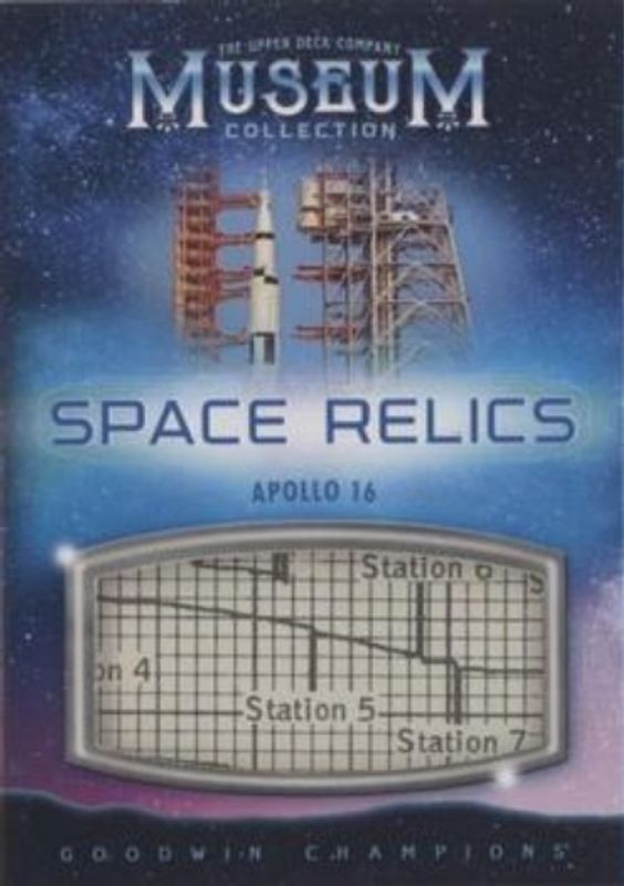 2020 Upper Deck Goodwin Champions #MCS-CDD Museum Collection Space Relics