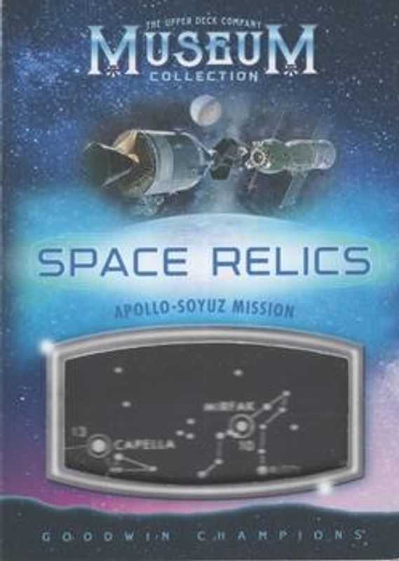 2020 Upper Deck Goodwin Champions #MCS-TSC Museum Collection Space Relics