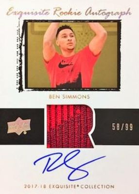 2018 Upper Deck Goodwin Champions #03T-BS 2017 Exquisite Rookie Autographs /99
