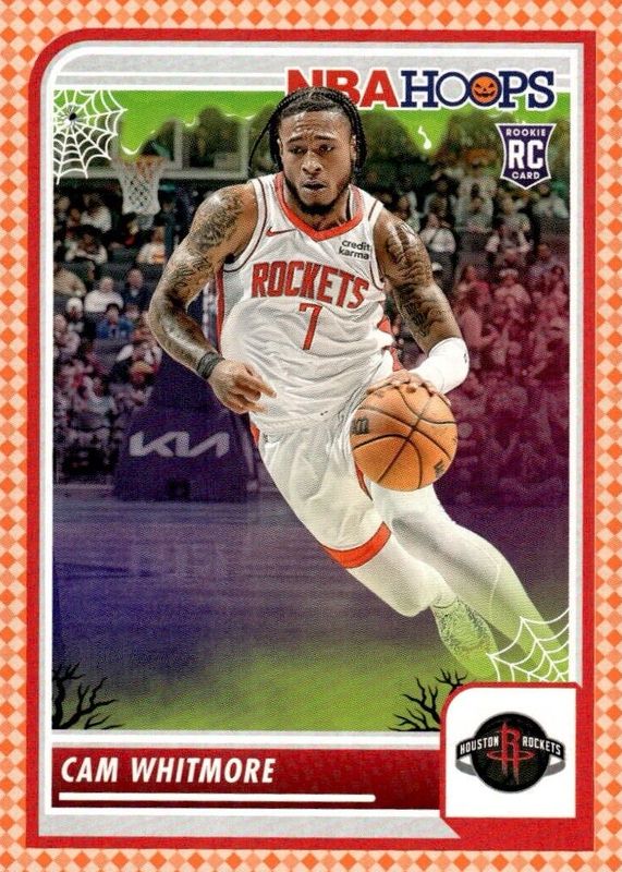 Cam Whitmore 2023 Haunted Hoops #109 Orange Rookie RAW