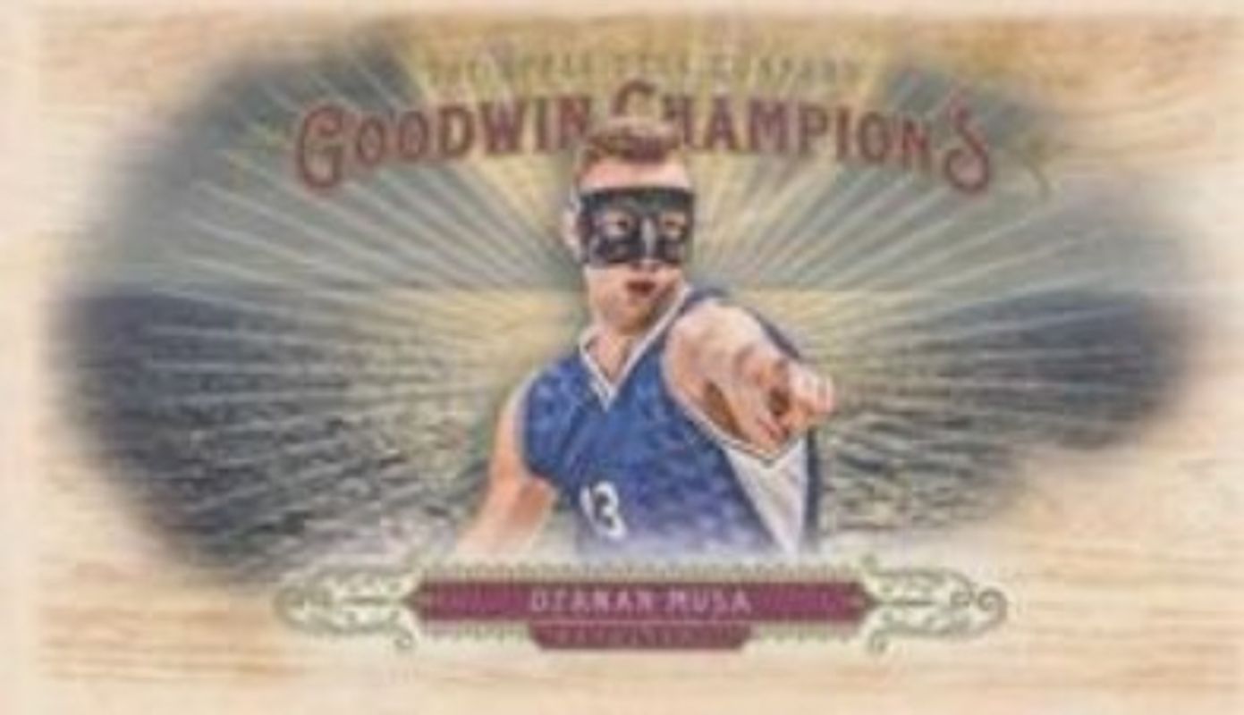 2018 Upper Deck Goodwin Champions #63 Minis Wood Lumberjack