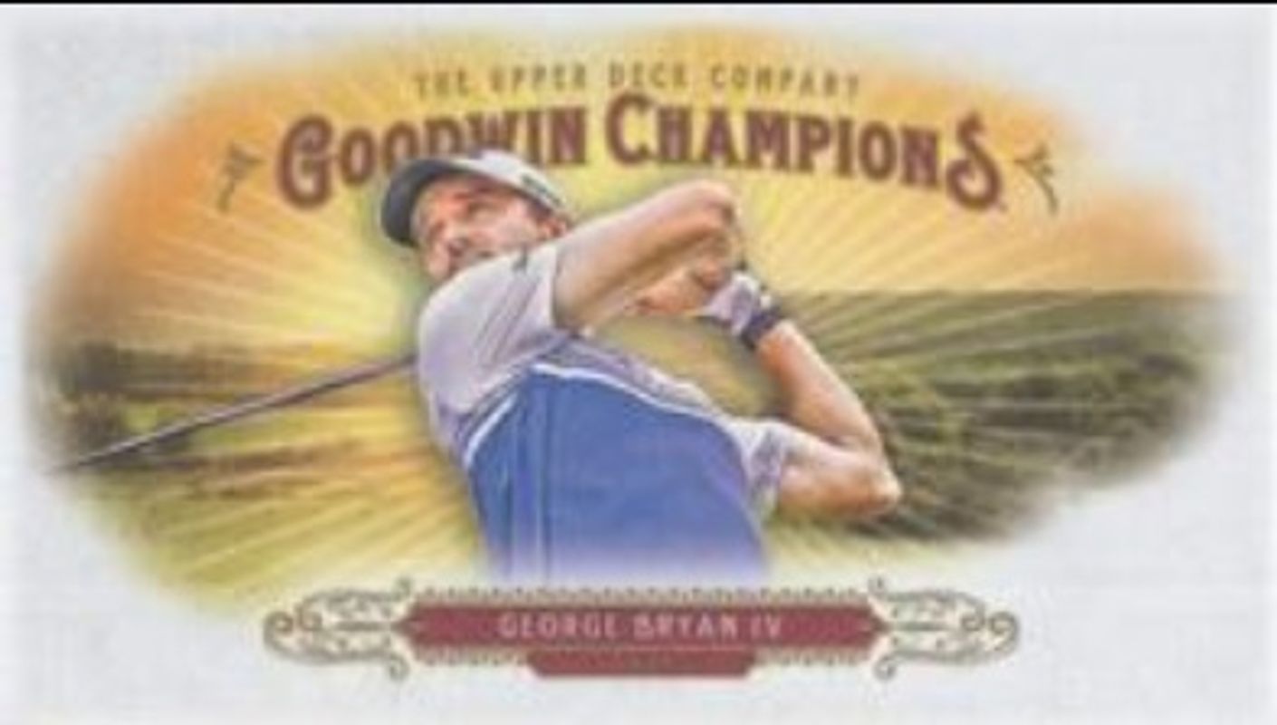 2018 Upper Deck Goodwin Champions Minis Blank Back