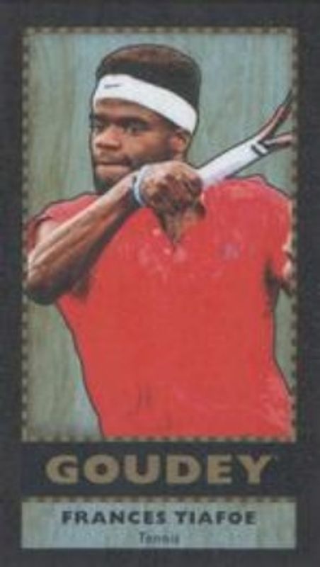 2018 Upper Deck Goodwin Champions #G8 Goudey Minis Black Wood Lumberjack /8