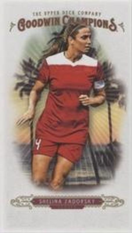 2018 Upper Deck Goodwin Champions Minis Blank Back