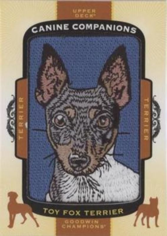 2018 Upper Deck Goodwin Champions #CC137 Canine Companions Manufactured Patch