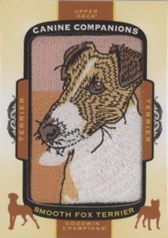 2018 Upper Deck Goodwin Champions #CC134 Canine Companions Manufactured Patch