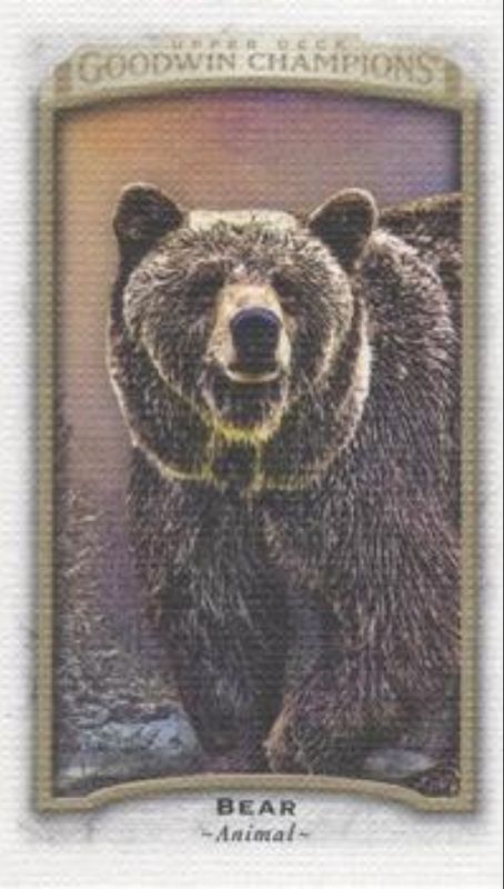 2017 Upper Deck Goodwin Champions #62 Canvas Minis