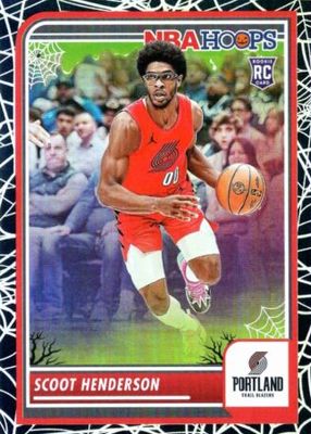 2023 Haunted Hoops #137 Holo Webs