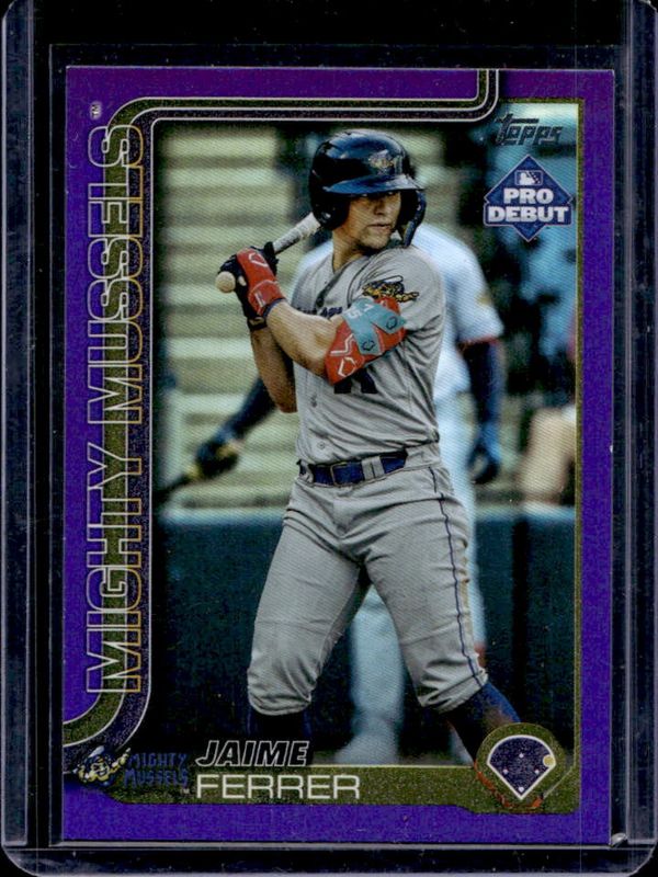 2025 Topps Pro Debut #PD-151 Purple Foil /299