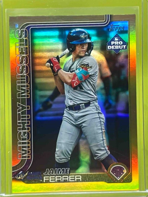 2025 Topps Pro Debut #PD-151 Gold Foil /50