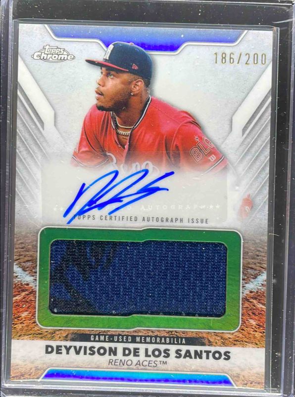 2025 Topps Pro Debut #PDJAR-DD Pro Debut Jumbo Autographs Relic /300