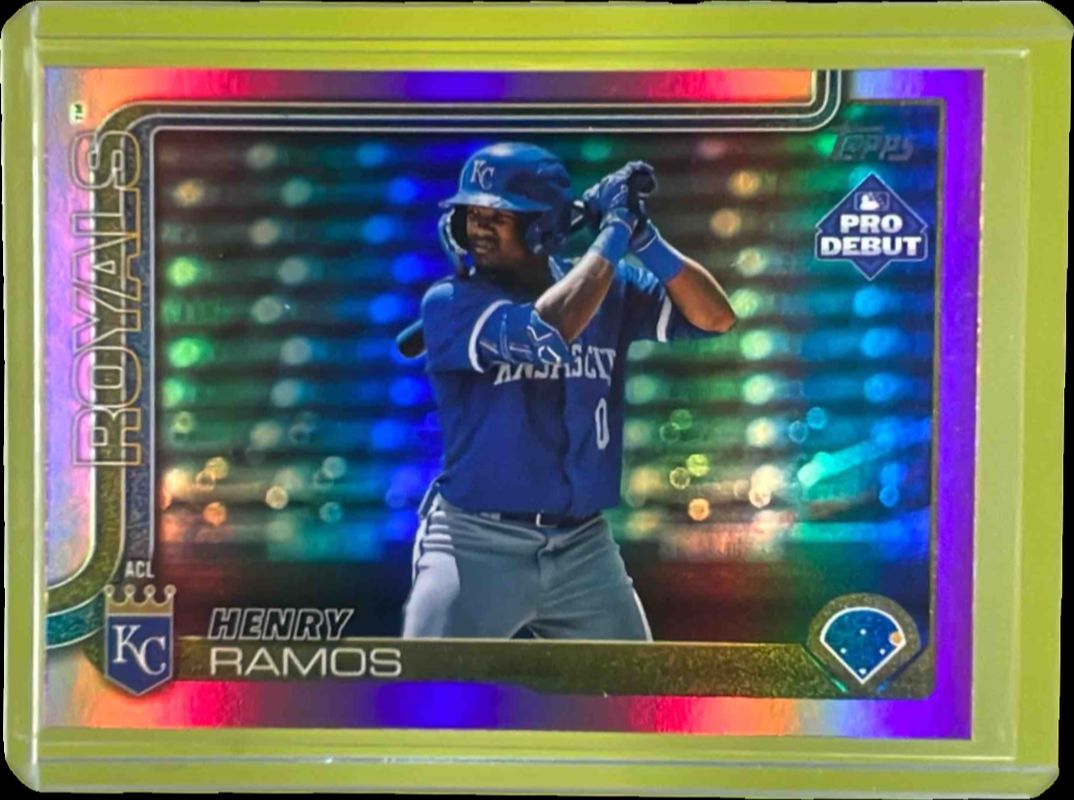 2025 Topps Pro Debut #PD-198 Fuchsia Foil /199