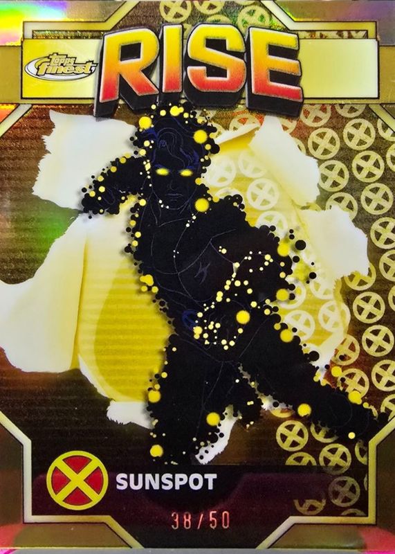 2025 Topps Finest X-Men 97 #82 Rare - Gold Refractor /50