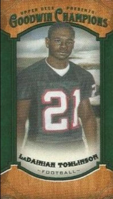 2014 Upper Deck Goodwin Champions #5 Mini - Green w/ Lady Luck Back