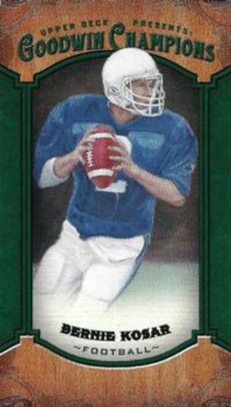 2014 Upper Deck Goodwin Champions #37 Mini - Green w/ Lady Luck Back