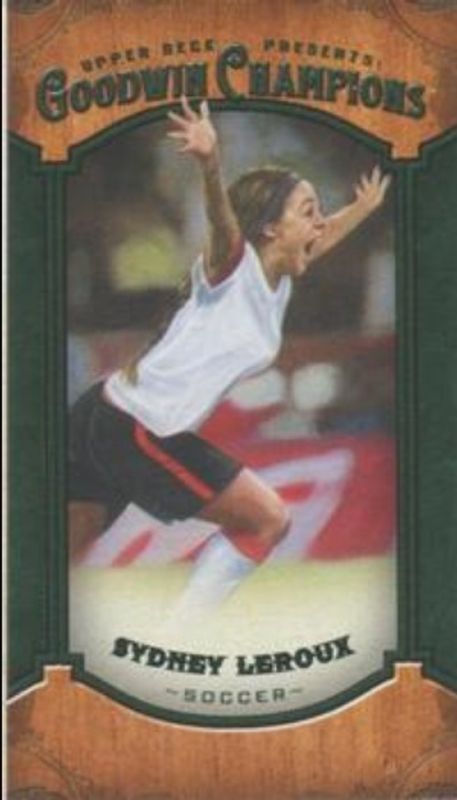 2014 Upper Deck Goodwin Champions #10 Mini - Green w/ Lady Luck Back