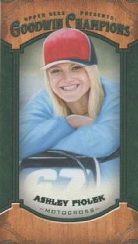 2014 Upper Deck Goodwin Champions #49 Mini - Green w/ Lady Luck Back