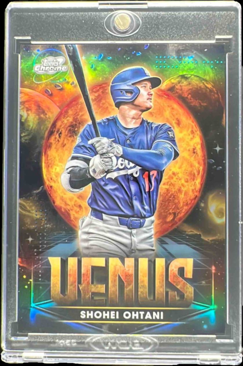 Shohei Ohtani 2025 Topps Chrome Cosmic #PPV-2 Planetary Pursuit