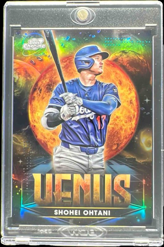 Shohei Ohtani 2025 Topps Chrome Cosmic #PPV-2 Planetary Pursuit