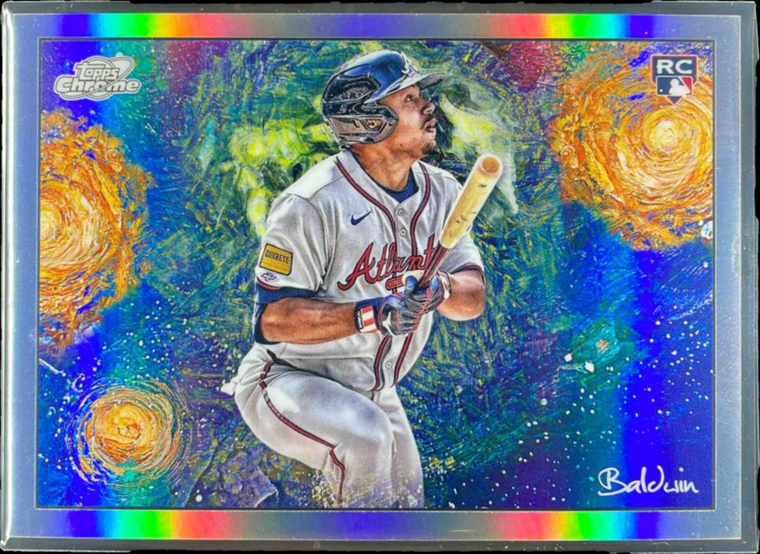 Drake Baldwin 2025 Topps Chrome Cosmic #STN-10 Stars in the Night 