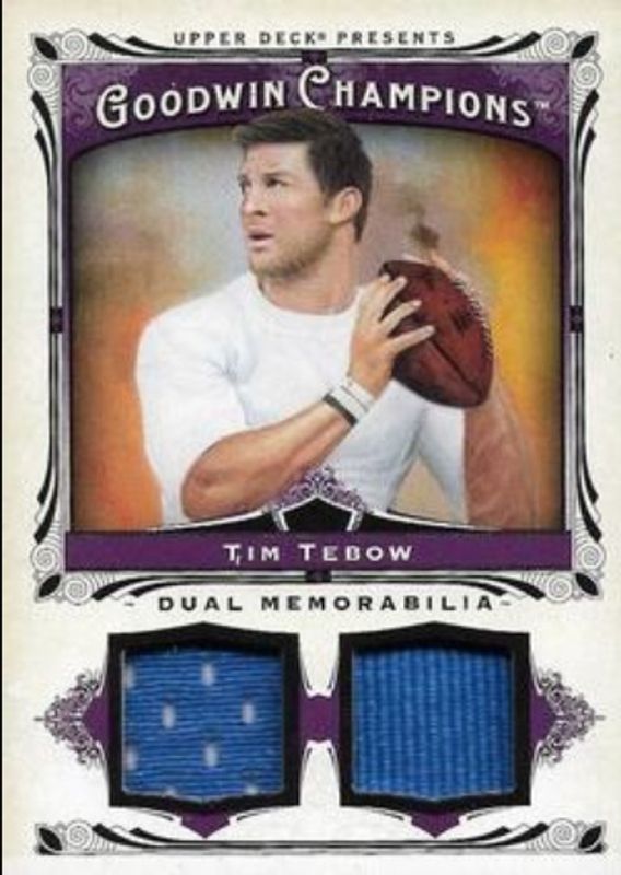 2013 Upper Deck Goodwin Champions #M2-TT Memorabilia Dual