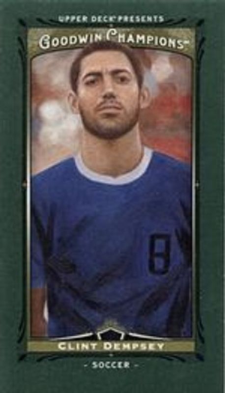 2013 Upper Deck Goodwin Champions #50 Mini Green