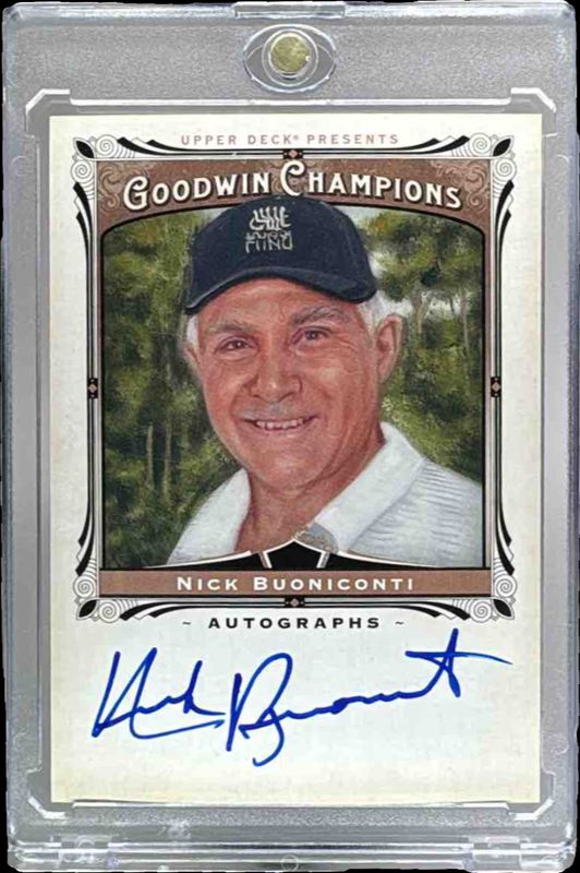 2013 Upper Deck Goodwin Champions #A-BU Autographs