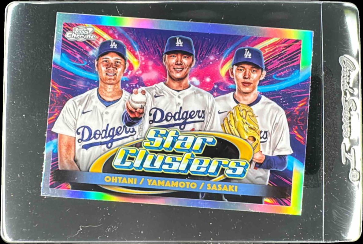 2025 Topps Chrome Cosmic #TSC-1 Triple Star Clusters