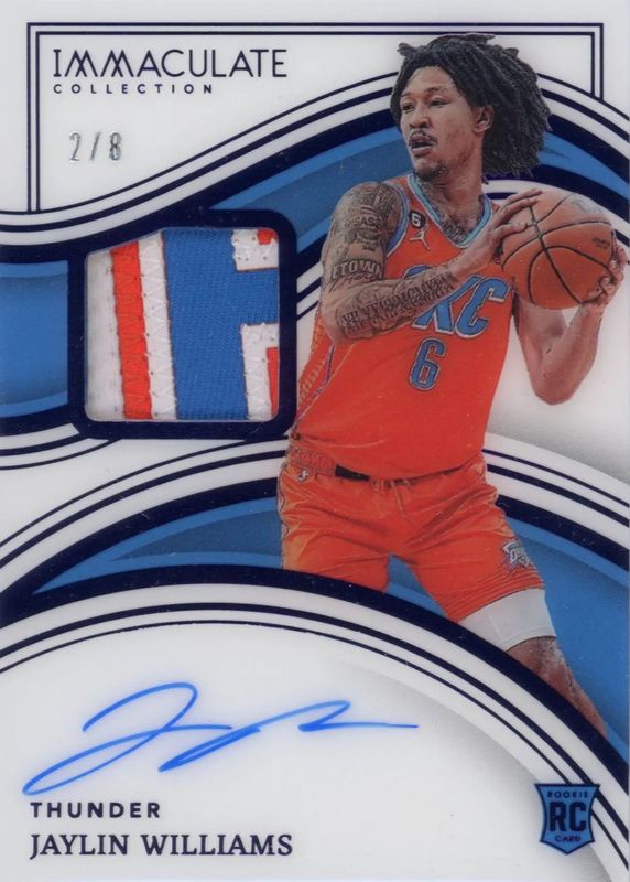 2022 Immaculate #104 Rookie Patch Auto - FOTL /8