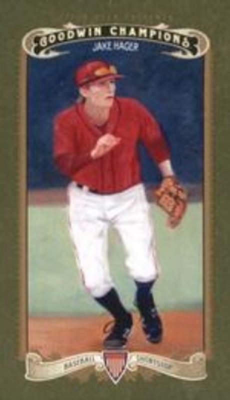 2012 Upper Deck Goodwin Champions #225 Mini Green