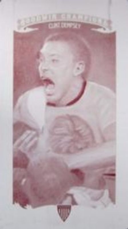 2012 Upper Deck Goodwin Champions #42 Mini Printing Plates Magenta /1