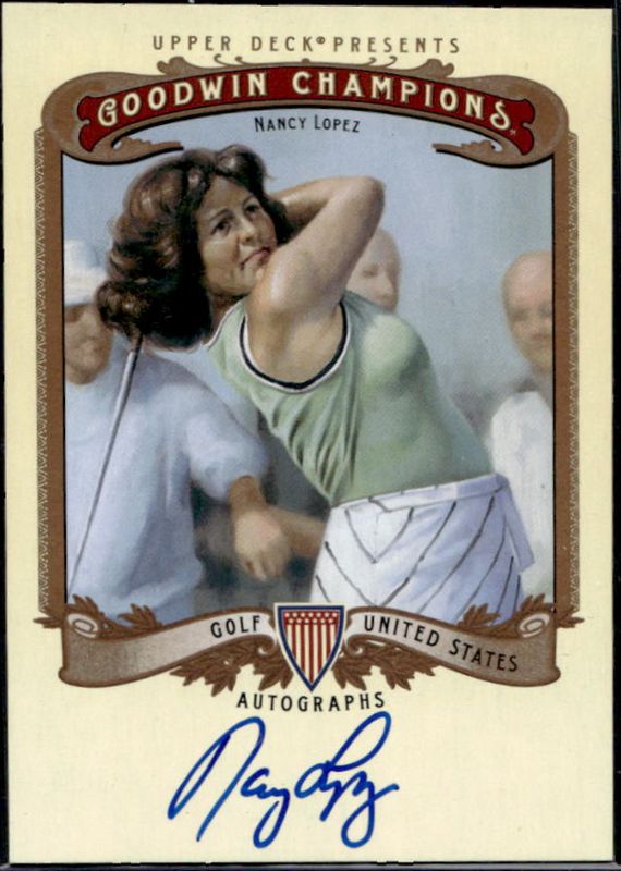 2012 Upper Deck Goodwin Champions #A-NL Autographs