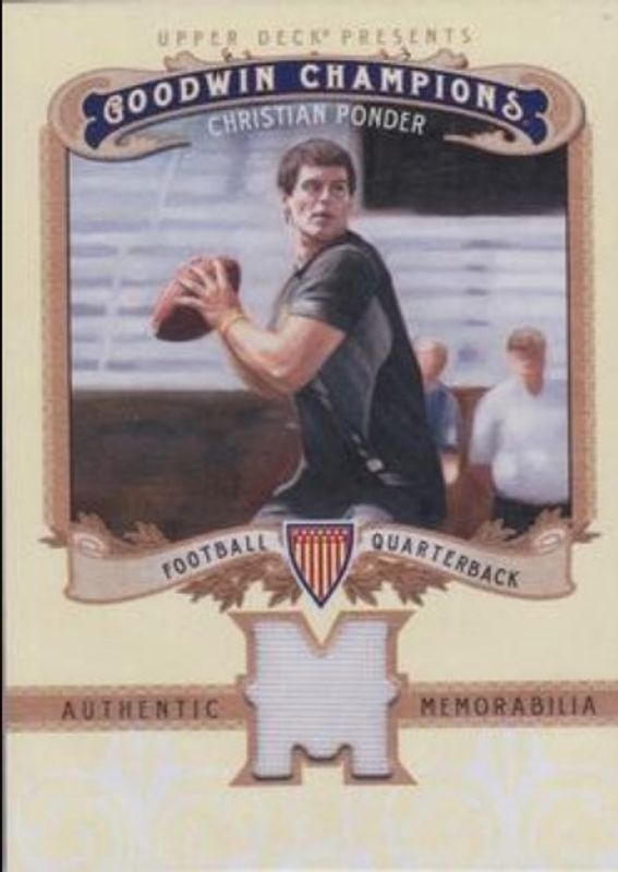 2012 Upper Deck Goodwin Champions #M-PO Memorabilia