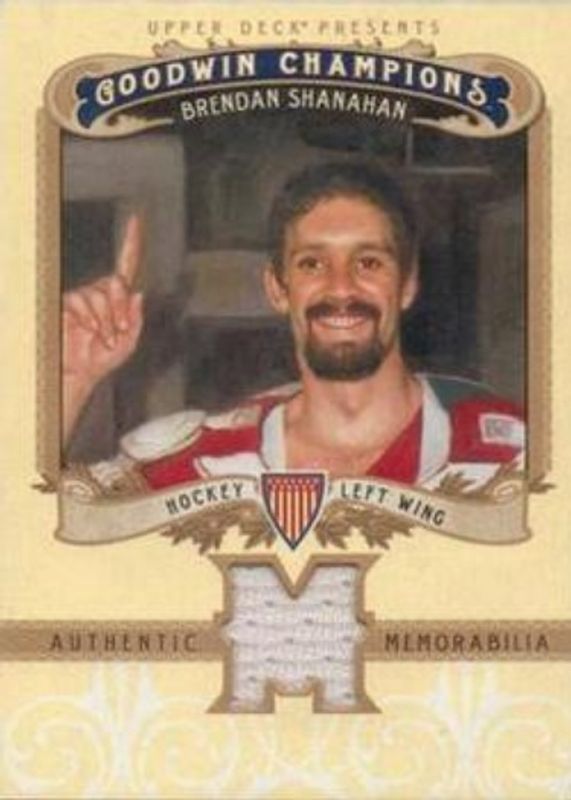 2012 Upper Deck Goodwin Champions #M-BS Memorabilia