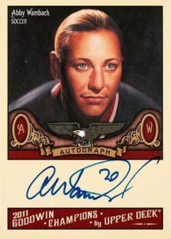 2011 Upper Deck Goodwin Champions #A-AW Autographs