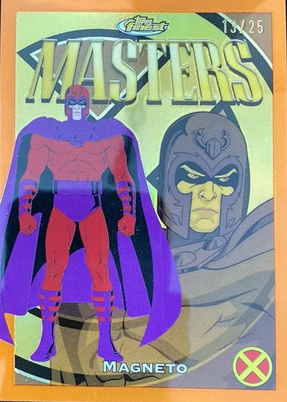 2025 Topps Finest X-Men 97 #86 Rare - Orange Refractor /25